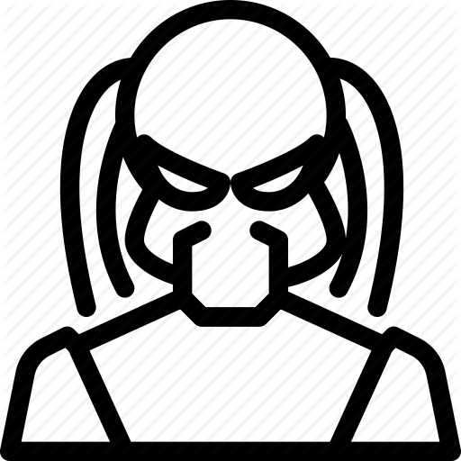 Animal, Human, Man, Movie, Person, Predator Icon