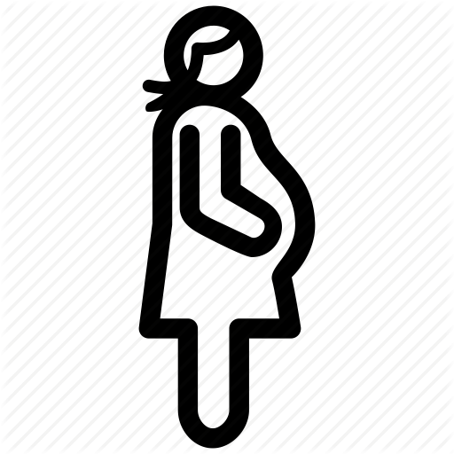 Baby, Maternity, Mother, Motherhood, Pregnancy, Pregnant, Woman Icon