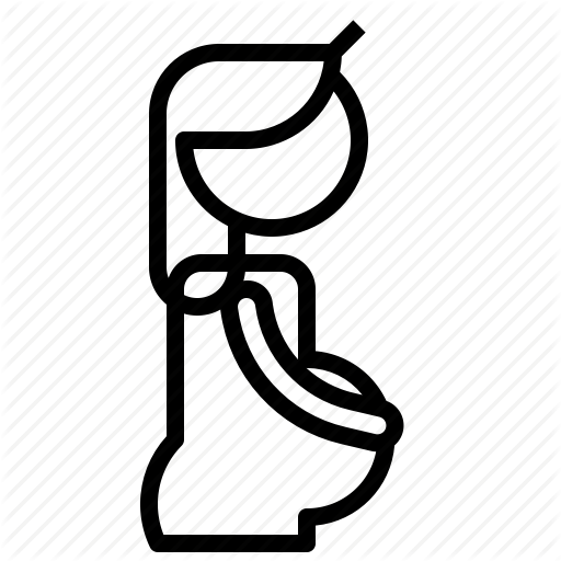 Mother, Pregnant, Women Icon