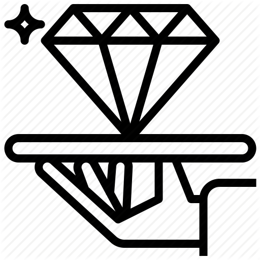 Diamond, Premium, Restaurant, Serve, Service Icon