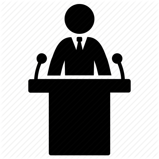 Conference, Minister, President Icon