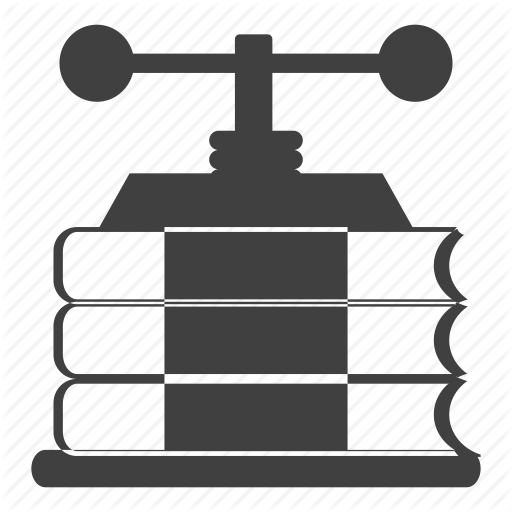 Binding Machine, Book Binding Press, Press Icon