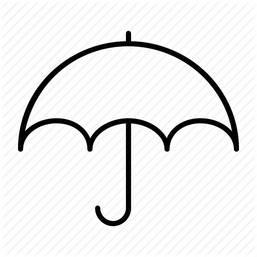 Hailing, Prevention, Protection, Umbrella, Water Icon