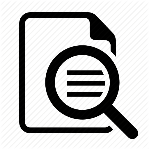 Document, File, Preview, Print, Zoom Icon