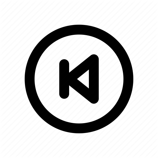 Cirlce, Media, Multimedia, Music, Previous Icon