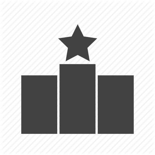 Bars, Lines, Position, Pride, Ranking, Rating, Star Icon