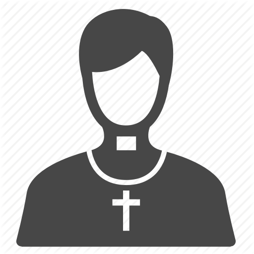 Clergyman, Cleric, Father, Man, Occupation, Pastor, Priest Icon