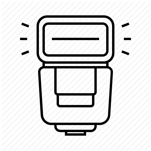 Light, Photography, Professional Light, Speedlight, Studio Light Icon