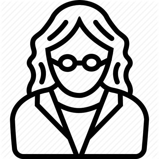 Female, School, Teacher Icon