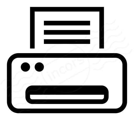 Iconexperience I Collection Printer Icon
