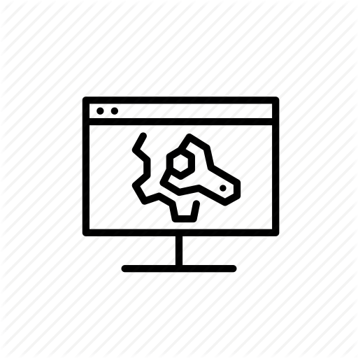 Computer, It, Maintenance, Service, Setting, Software Icon