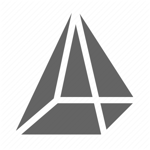 Prism, Pyramid Icon