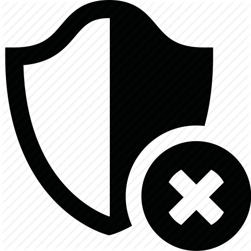 Defence, Deny, Disable, Privacy, Protection, Safety, Security Icon