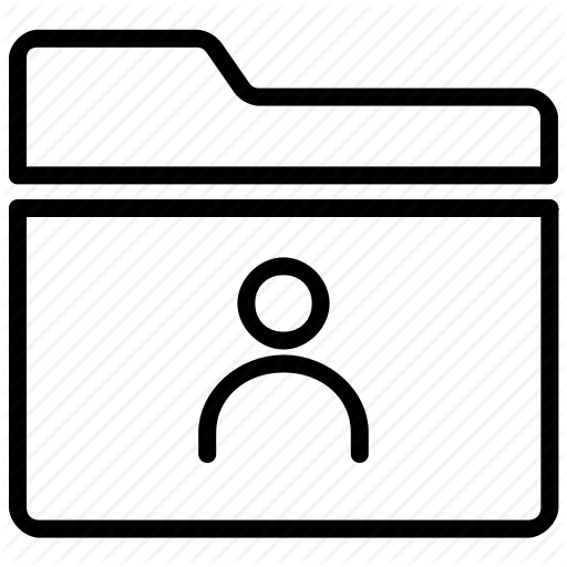 Directory, Private Folder, User Account, User Folder Icon