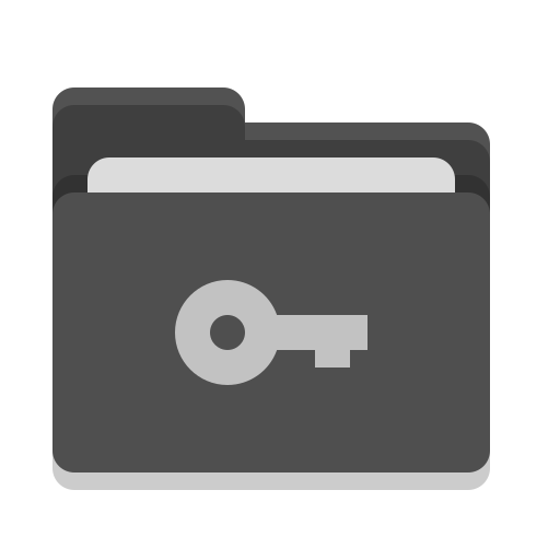 Folder, Black, Private Icon Free Of Papirus Places