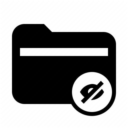 Folder, Hidden, Hide, Private Icon