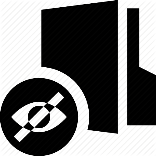 Close, Folder, Hidden, Hide, Hides, Private Icon