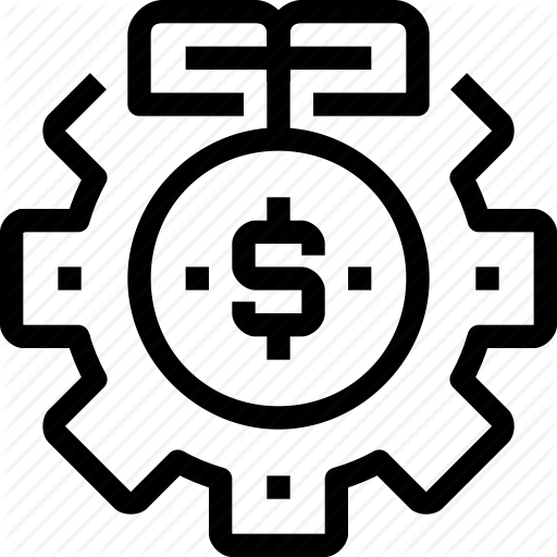 Banking, Business, Gear, Investment, Money, Process Icon
