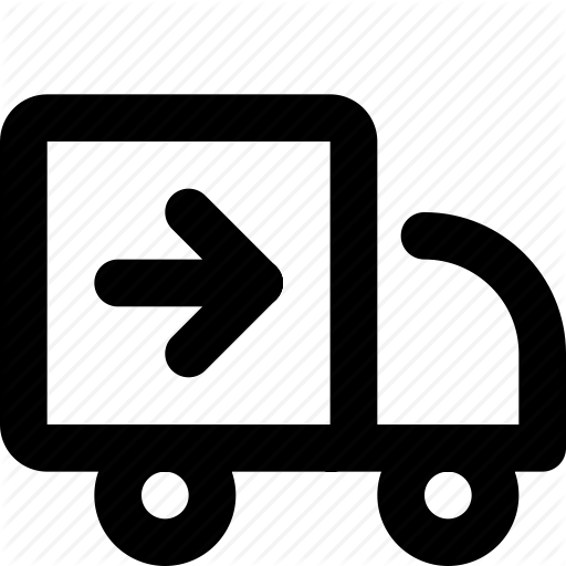 Delivery, Process, Truck Icon