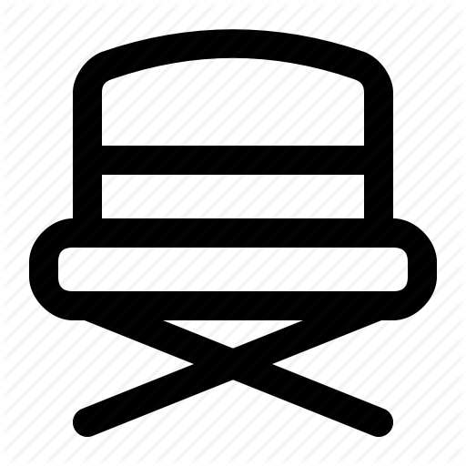 Chair, Cinema, Director, Film, Movie, Producer Icon