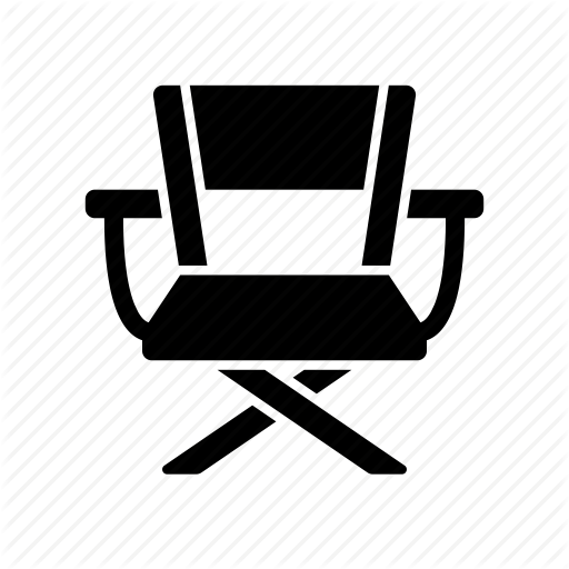 Chair, Director, Entertainment, Maker, Movie, Producer Icon