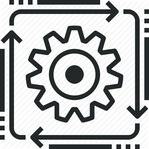 Automation, Development, Flow, Operation, System, Work, Workflow Icon