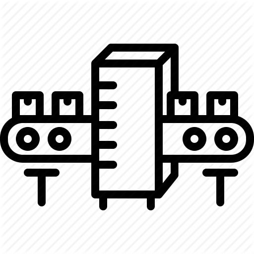 Factory, Making, Manufacture, Manufacturing, Production Icon