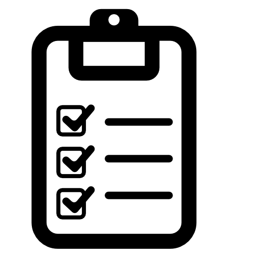 Checked List Free Vector Icons Designed