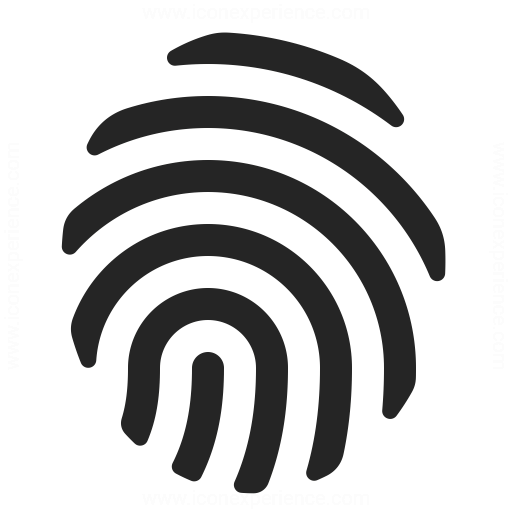 Fingerprint Icon Iconexperience