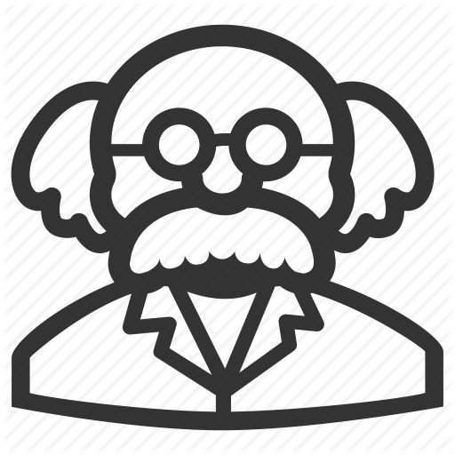 Doctor, Instructor, Master, Prof, Professor, Scientist, Teacher Icon