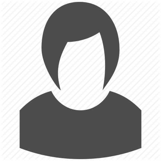 Female Profile Icon Png Vector, Clipart