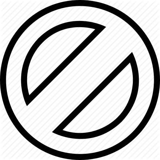 Ban, Blocked, Cancel, Forbidden, Lock, Prohibited Icon