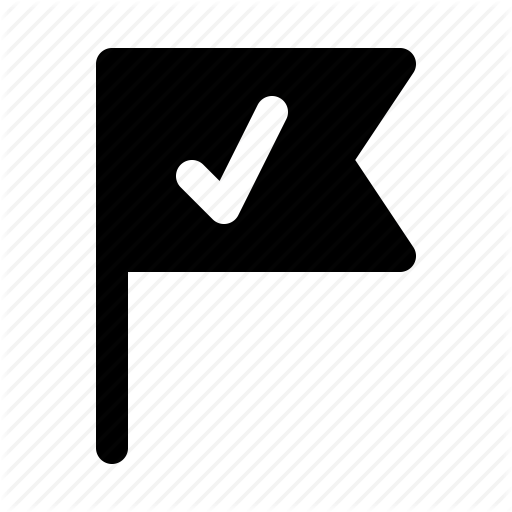 Business, Check, Flag, Management, Milestone, Office, Project Icon