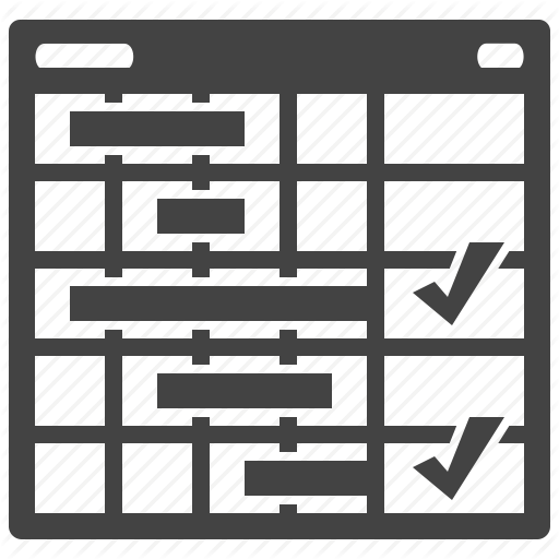Management, Plan, Tasks, Usability Icon