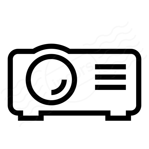 Iconexperience I Collection Projector Icon