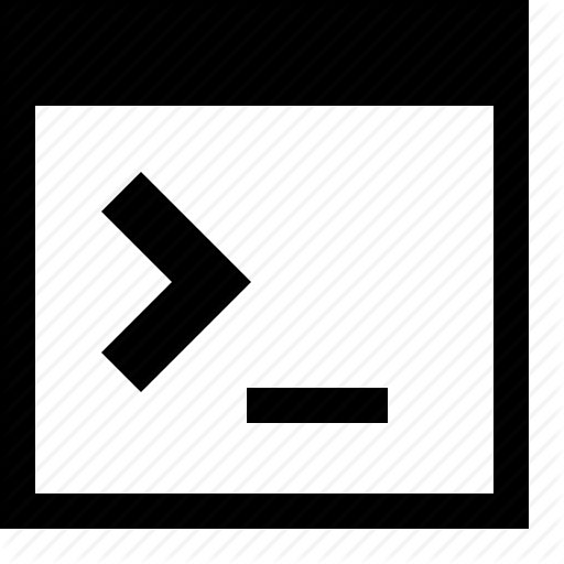 Application, Command, Console, Prompt, Shell, Terminal, View Icon