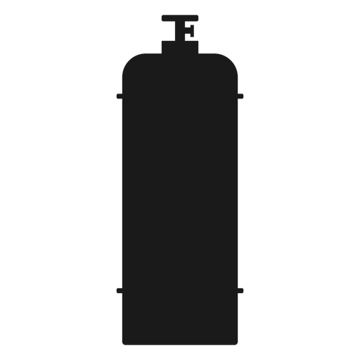 Gas Bottle Silhouette