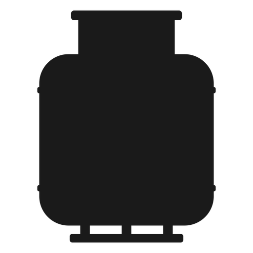 Gas Cylinder Silhouette