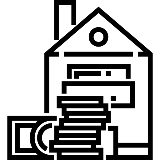 Mortgage, Real Estate, Home, House, Contract, Property Icon