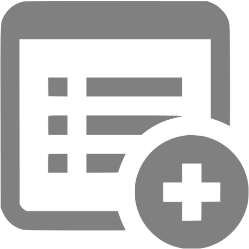 Gray Add Property Icon