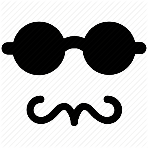 Costume, Disco, Funny, Glasses, Hipster Mask, Moustache, Party