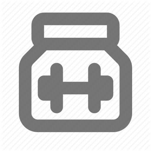 Bottle, Exercise, Food, Gym, Jar, Protein, Shake, Supplement Icon