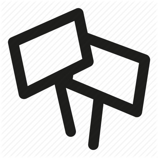 Parade, Picet, Procession, Protest Icon