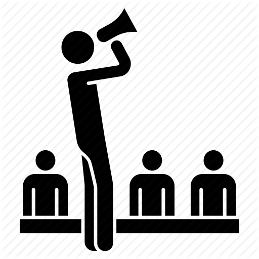 Crowd, Leader, Opponent, Political, Protest, Protesting, Speech Icon