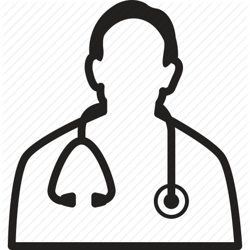 Physician, Md, Stethoscope, Medical, Doctor, Surgeon, Provider Icon