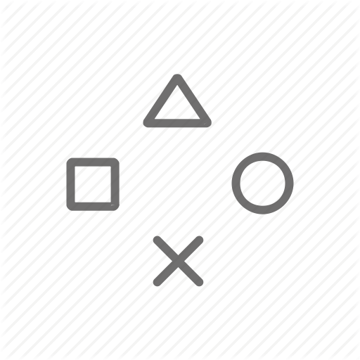 Controls, Games, Gaming, Playstation, Icon