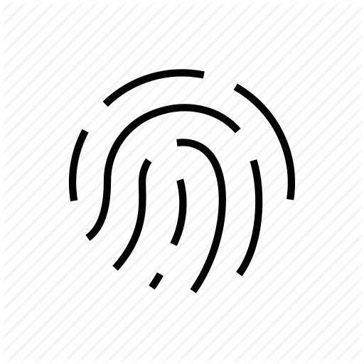 Fingerprint, Ptotection, Security, Touch Id Icon