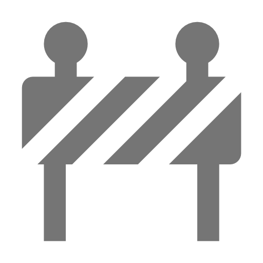 Fence, Caution Icon Free Of Nova Solid Icons