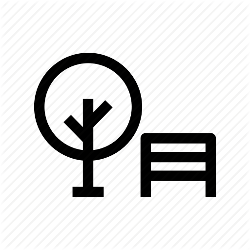 Garden, Park, Place, Public, Recreation Icon