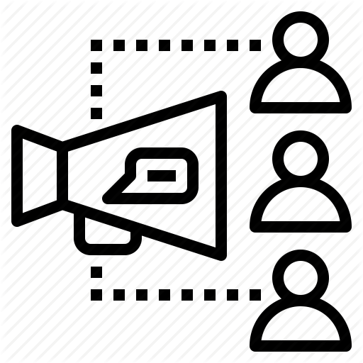 Announcement, Customer, Management, Public, Relations Icon